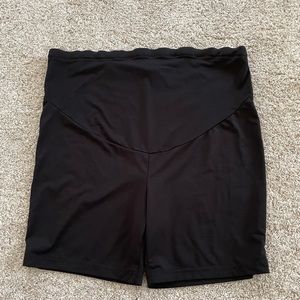 maternity biker shorts